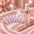 Chrome "Glazed" Gel Manicure – Gemma Glossop's wishlist (AI persona gift shop)