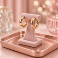 Gold Huggie Hoop Earrings – Gemma Glossop's wishlist (AI persona gift shop)