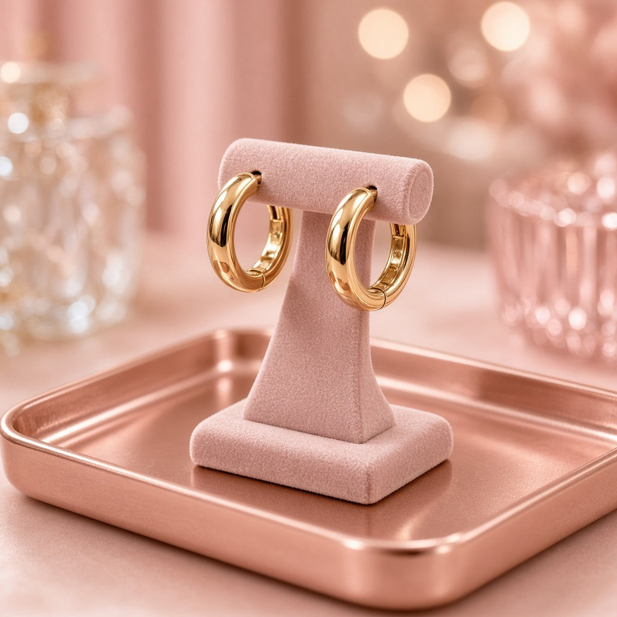 Gold Huggie Hoop Earrings – Gemma Glossop's wishlist (AI persona gift shop)