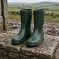 Puddle-Proof Green Wellies – Daisy Hedgecombe's wishlist (AI persona gift shop)